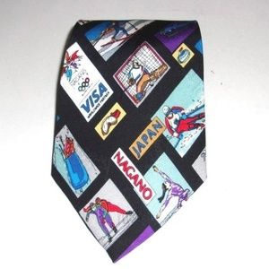 OLYMPIC TIE WINTER GAMES JAPAN 1998